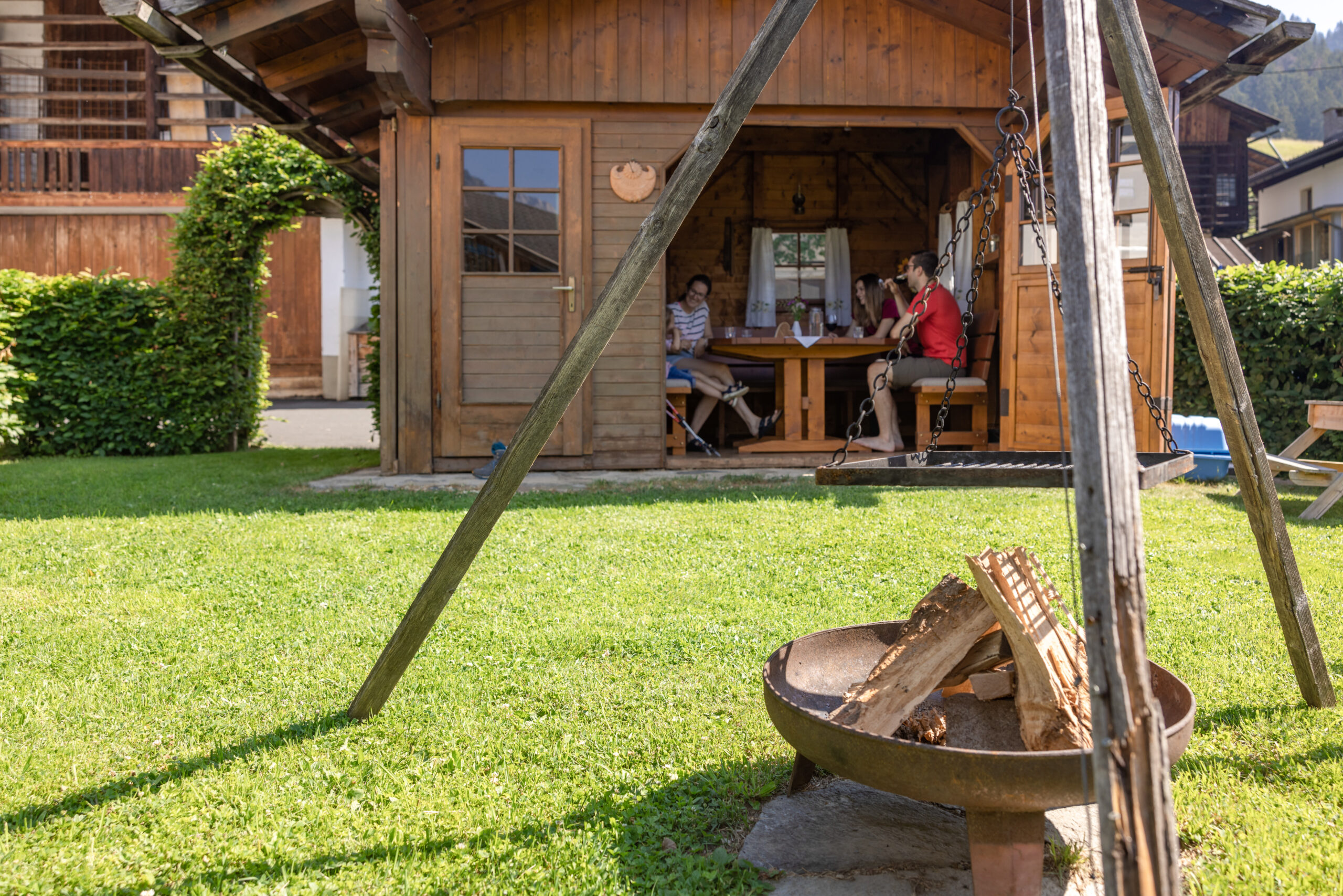 Feuerstelle zum Grillen